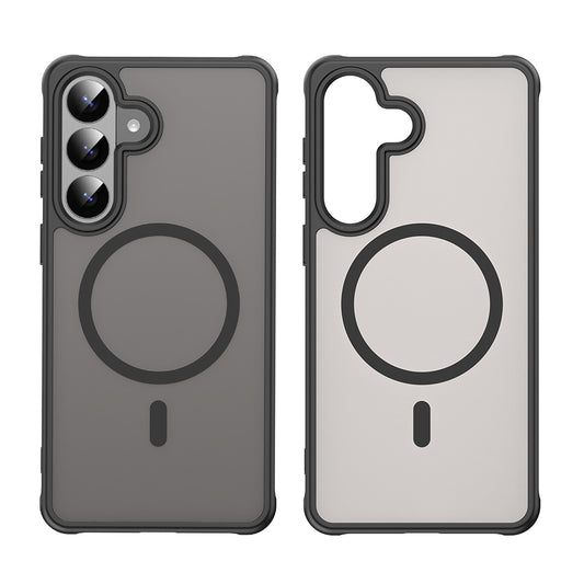 Futrola MagSafe za Samsung Galaxy S26 Plus, Techsuit, HaloFrost II, Crna