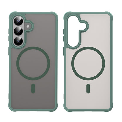 MagSafe futrola za Samsung Galaxy S26 Plus S947, Techsuit, HaloFrost II, Zelena