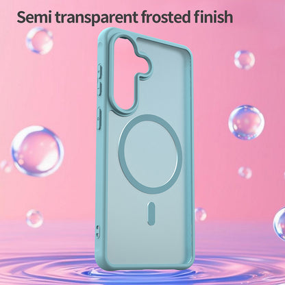 Futrola MagSafe za Samsung Galaxy S26 Plus, Techsuit, HaloFrost II, Svijetlo Zelena