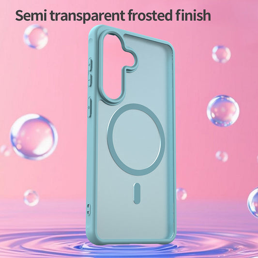 Futrola MagSafe za Samsung Galaxy S26 Plus, Techsuit, HaloFrost II, Svijetlo Zelena