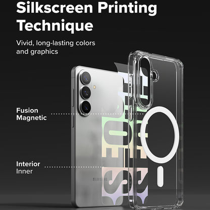 MagSafe futrola za Samsung Galaxy S26, Ringke, Fusion Seoul, Prozirna