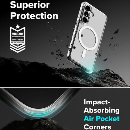 MagSafe futrola za Samsung Galaxy S26, Ringke, Fusion, Mat Transparent