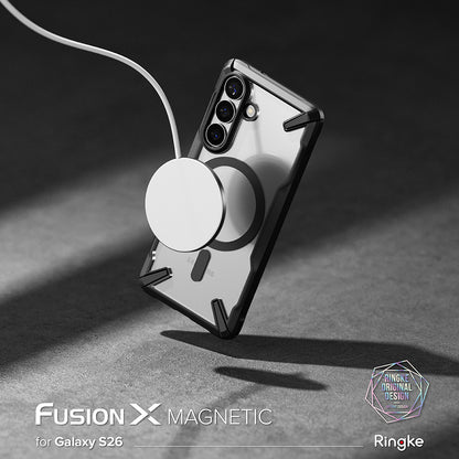 Futrola MagSafe za Samsung Galaxy S26, Ringke, Fusion X, Crna