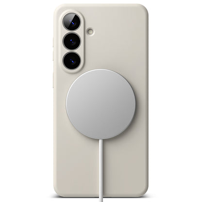 MagSafe futrola za Samsung Galaxy S26, Ringke, Silikon, Krem