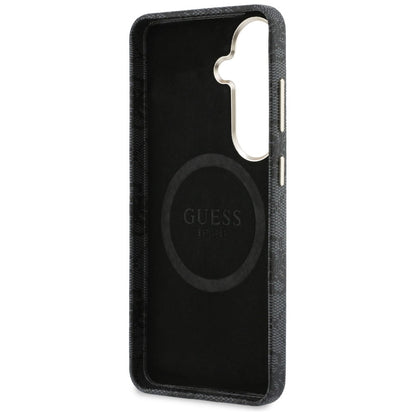 MagSafe futrola za Samsung Galaxy S26 S942, Guess, 4G Triangle Logo, Crna