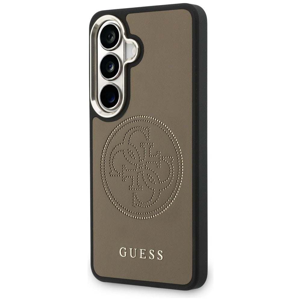 Futrola MagSafe za Samsung Galaxy S26 S942, Guess, Perforated Logo, Smeđa