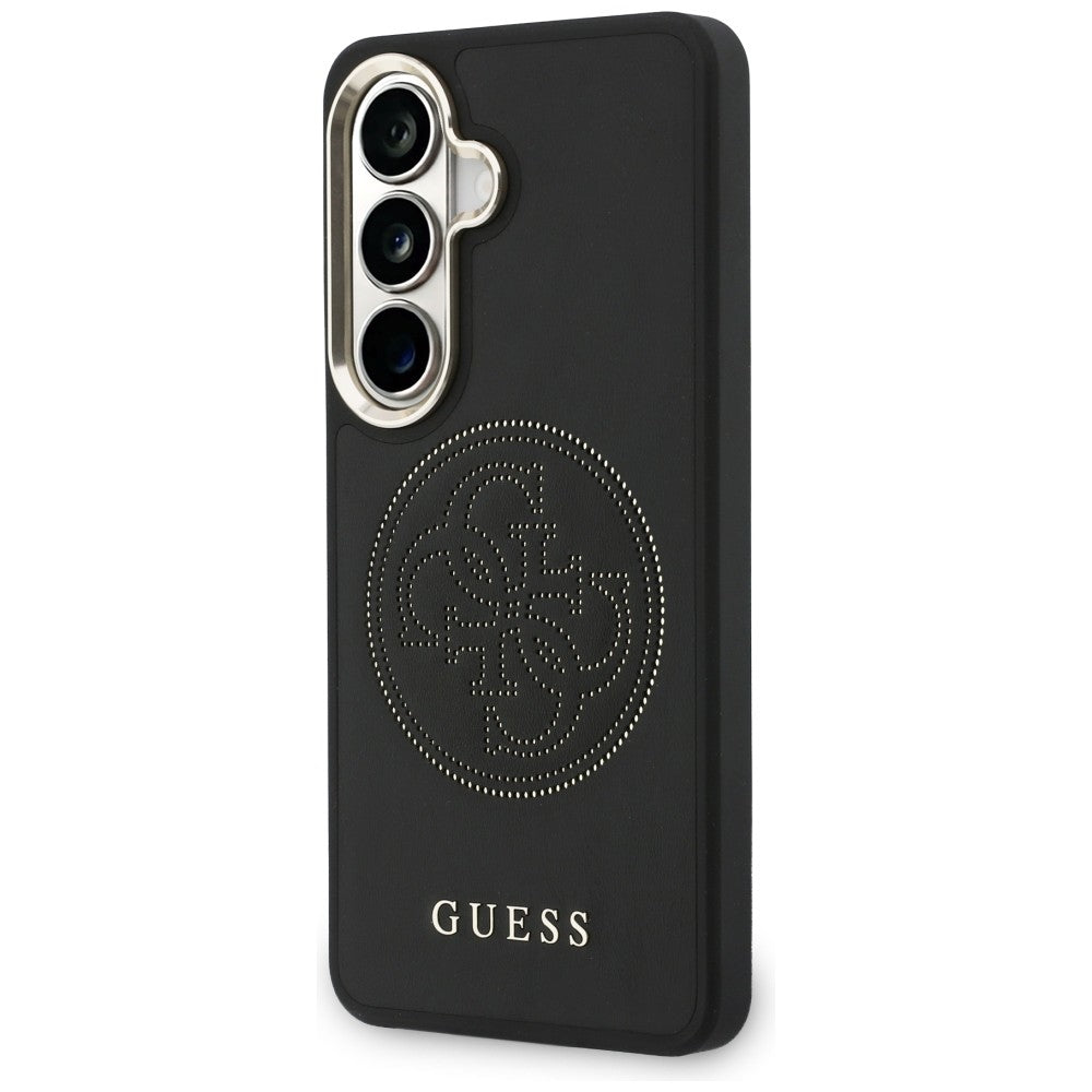MagSafe futrola za Samsung Galaxy S26 S942, Guess, Perforated Logo, Crna
