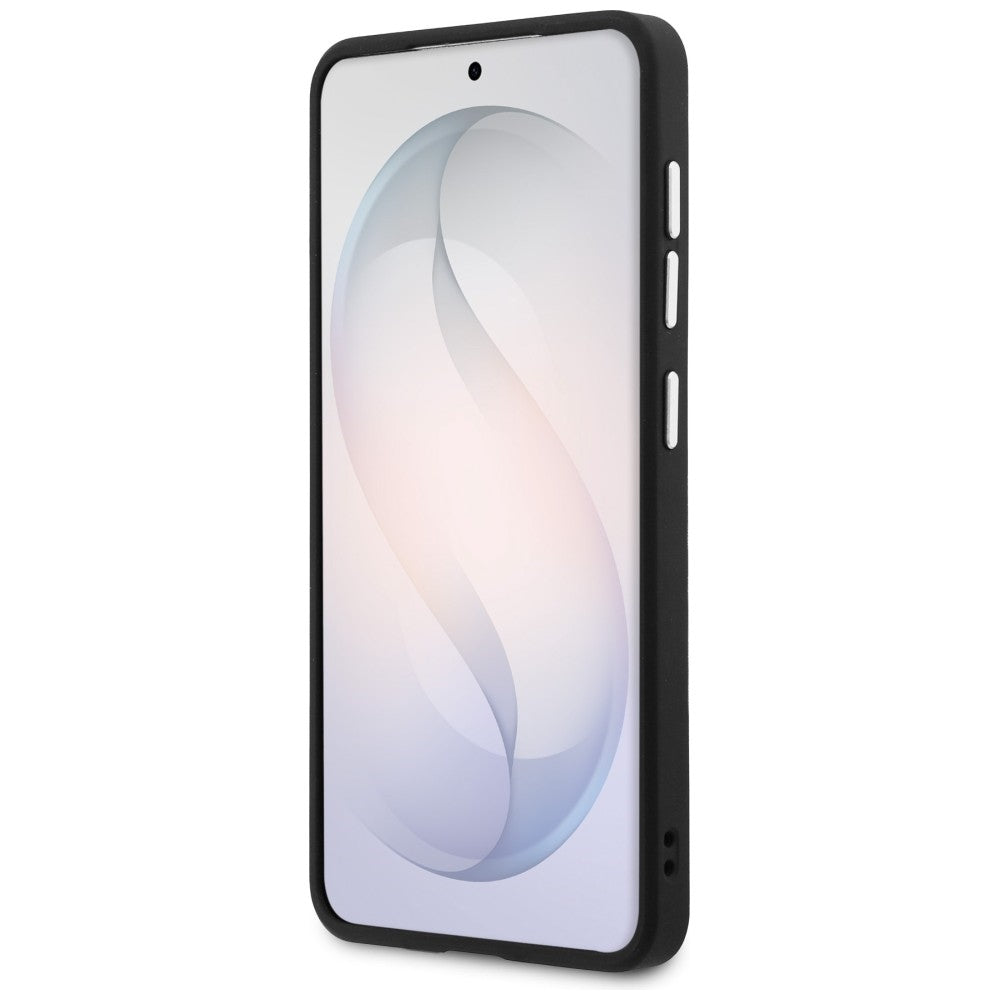 Futrola MagSafe za Samsung Galaxy S26 S942, Karl Lagerfeld, Initial Logo Debossed, Crna