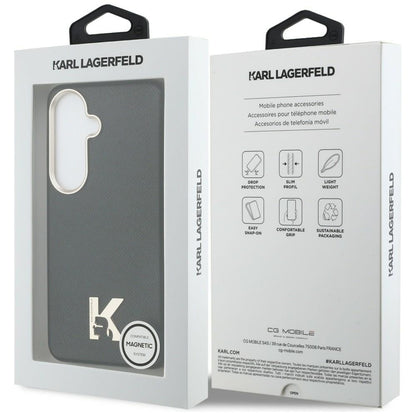 MagSafe futrola za Samsung Galaxy S26 S942, Karl Lagerfeld, Karl Head Logo, Crna