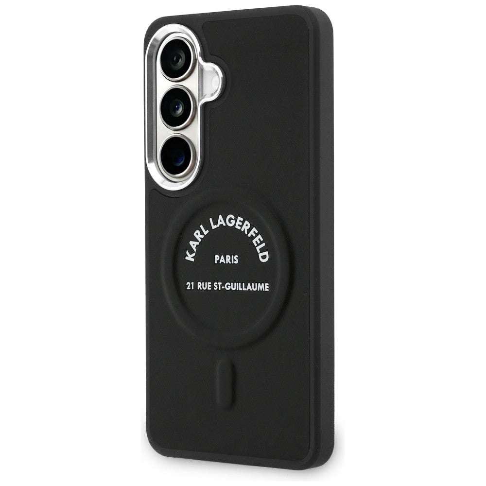 Futrola MagSafe za Samsung Galaxy S26 S942, Karl Lagerfeld, Karl RSG Logo, Crna