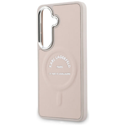 MagSafe maska za Samsung Galaxy S26 S942, Karl Lagerfeld, Karl RSG Logo, Roza