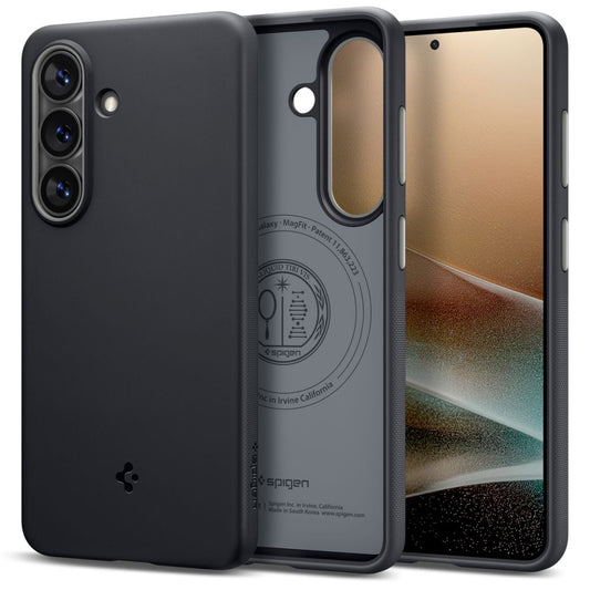 Futrola MagSafe za Samsung Galaxy S26 S942, Spigen, Caseology Nano Pop, Crna ACS11066