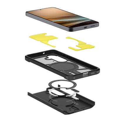 Futrola MagSafe za Samsung Galaxy S26 S942, Spigen, Tough Armor, Crna ACS10738