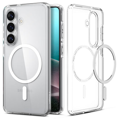 Futrola MagSafe za Samsung Galaxy S26 S942, Spigen, Ultra Hybrid, Prozirna Bijela ACS10734