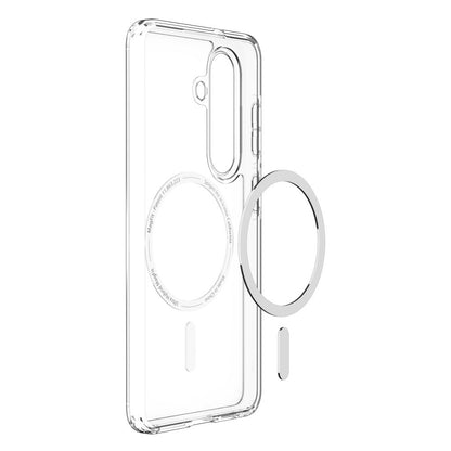 Futrola MagSafe za Samsung Galaxy S26 S942, Spigen, Ultra Hybrid, Prozirna Bijela ACS10734