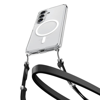 Futrola MagSafe za Samsung Galaxy S26 S942, Spigen, Ultra Hybrid, Prozirna Bijela ACS10734