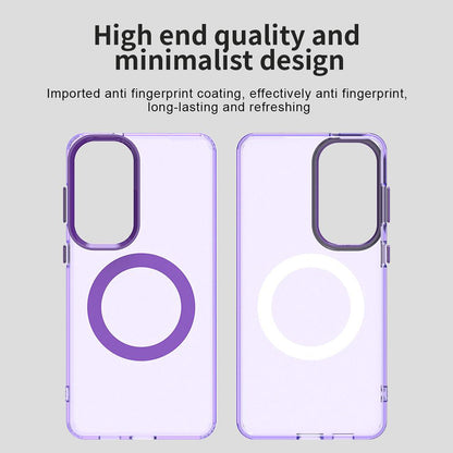 Futrola MagSafe za Samsung Galaxy S26 S942, Techsuit, CandyCase, Ljubičasta
