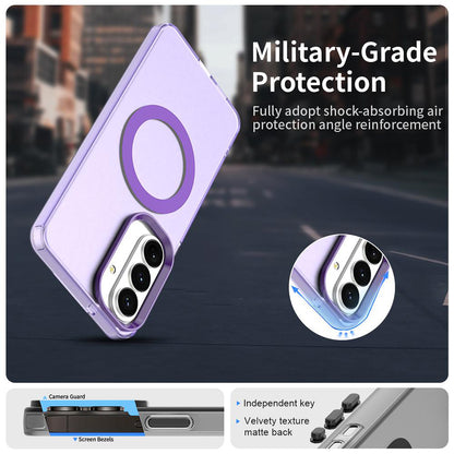 Futrola MagSafe za Samsung Galaxy S26 S942, Techsuit, CandyCase, Ljubičasta