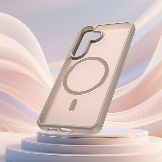 Futrola MagSafe za Samsung Galaxy S26, Techsuit, HaloFrost II, Zlatna
