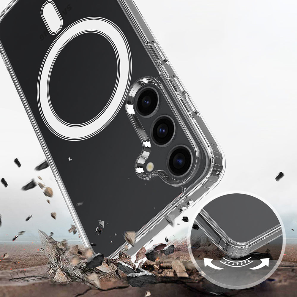 MagSafe futrola za Samsung Galaxy S26, Techsuit, Pro, Prozirna