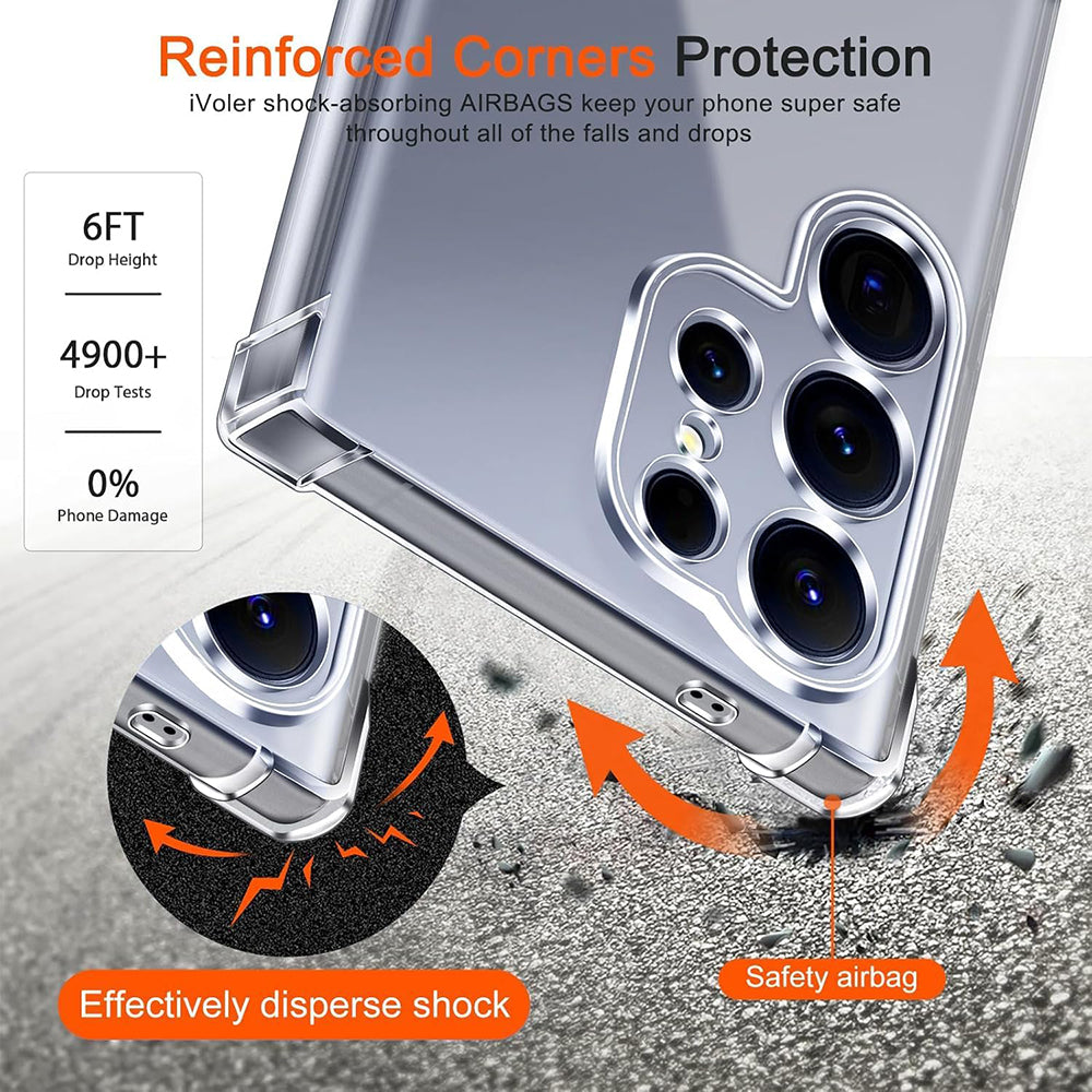 Futrola MagSafe za Samsung Galaxy S26, Techsuit, Otporna na udarce, Prozirna