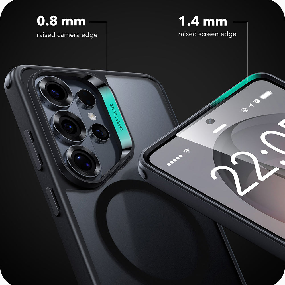 Futrola MagSafe za Samsung Galaxy S26 Ultra S948, ESR, Classic Hybrid, Satinirano Crna