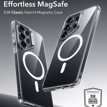 Futrola MagSafe za Samsung Galaxy S26 Ultra S948, ESR, Classic Hybrid, Prozirna