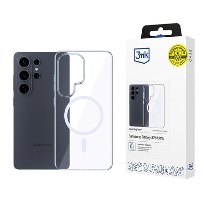 MagSafe futrola za Samsung Galaxy S26 Ultra S948, 3MK, Clear MagCase, Prozirna