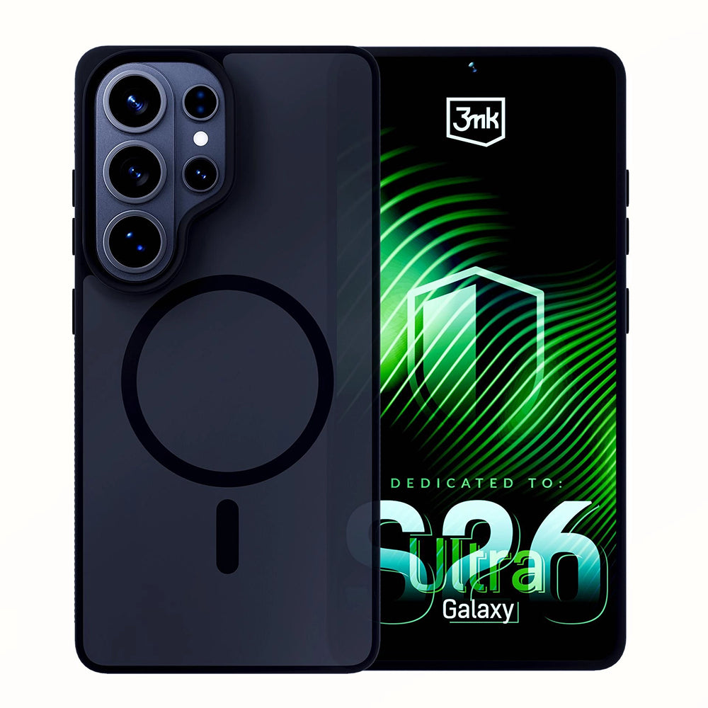 MagSafe futrola za Samsung Galaxy S26 Ultra S948, 3MK, Smoke MagCase, Siva