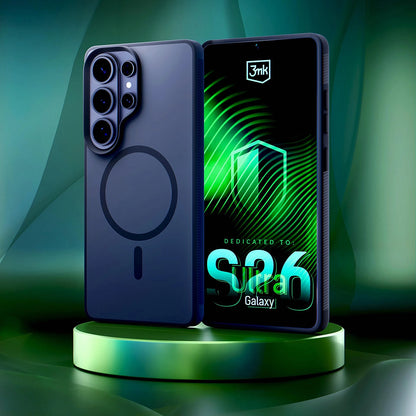 MagSafe futrola za Samsung Galaxy S26 Ultra S948, 3MK, Smoke MagCase, Siva