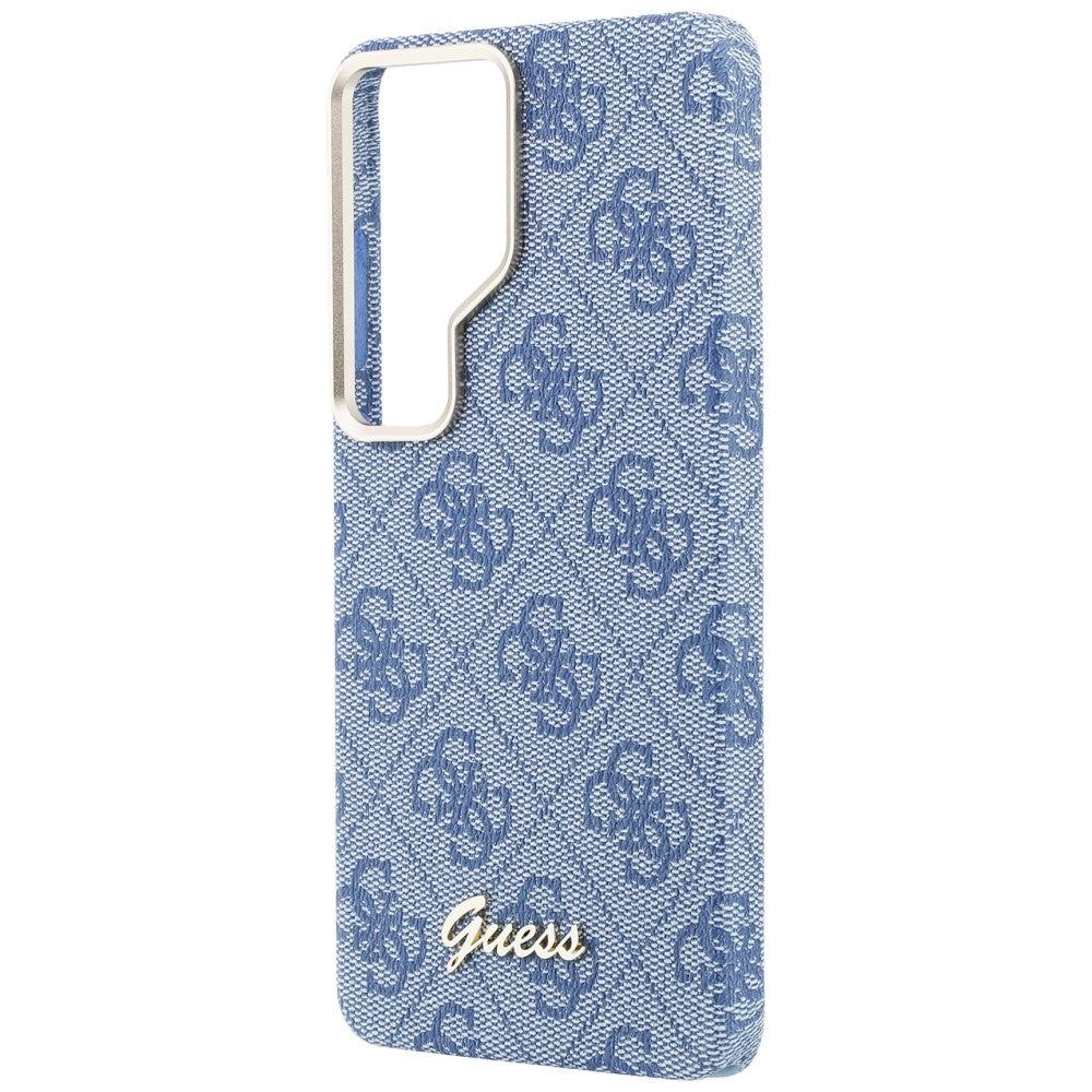 MagSafe futrola za Samsung Galaxy S26 Ultra S948, Guess, 4G Script Logo, Plava