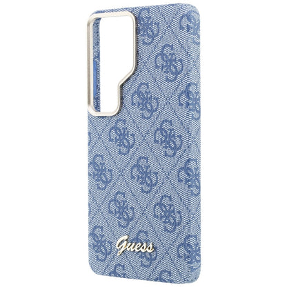 MagSafe futrola za Samsung Galaxy S26 Ultra S948, Guess, 4G Script Logo, Plava