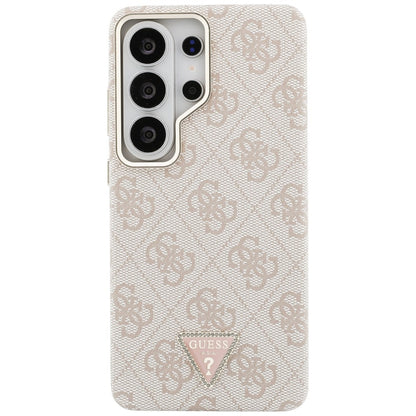 MagSafe futrola za Samsung Galaxy S26 Ultra S948, Guess, 4G Triangle Logo, Roza