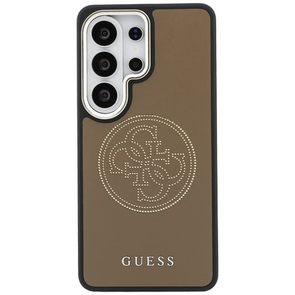 Futrola MagSafe za Samsung Galaxy S26 Ultra S948, Guess, Perforated Logo, Smeđa