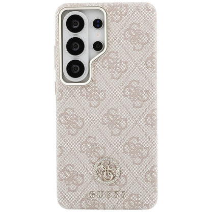 Futrola MagSafe za Samsung Galaxy S26 Ultra S948, Guess, Rhinestone Round Logo, Roza