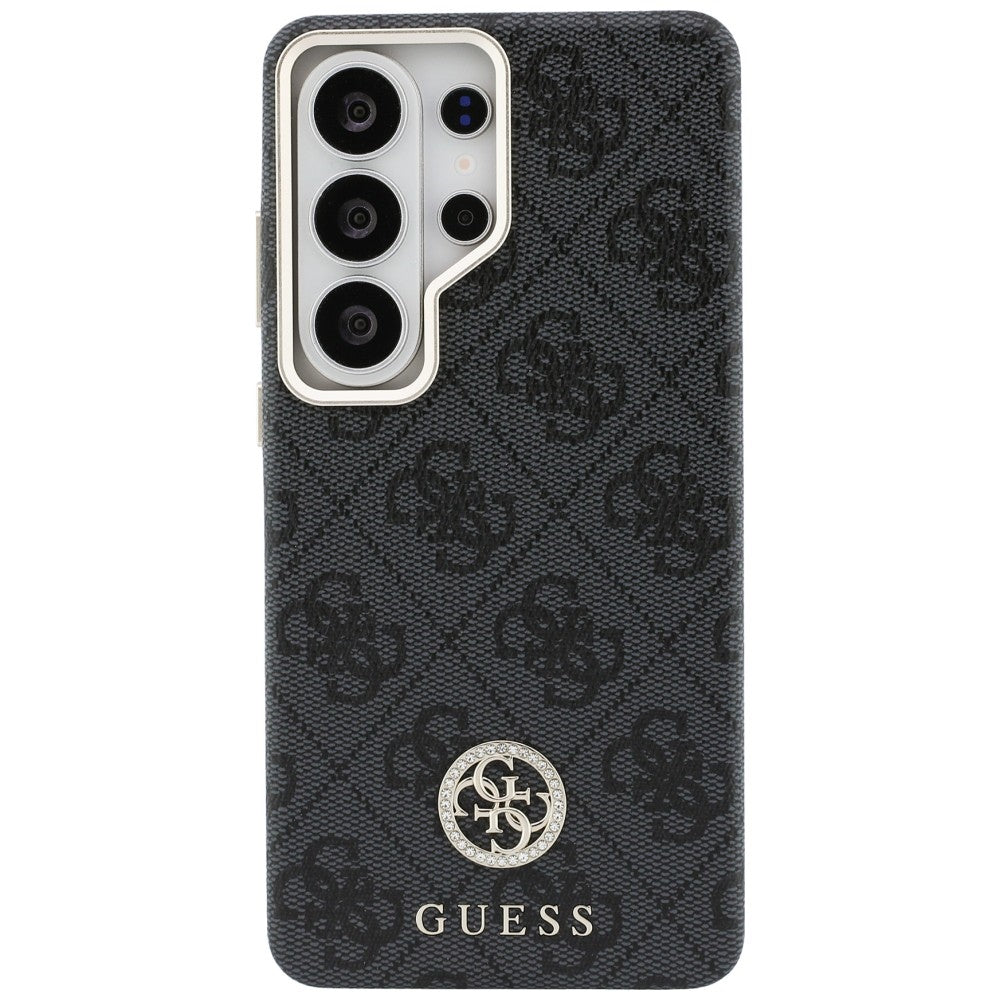 MagSafe futrola za Samsung Galaxy S26 Ultra S948, Guess, Strass Round Logo, Crna