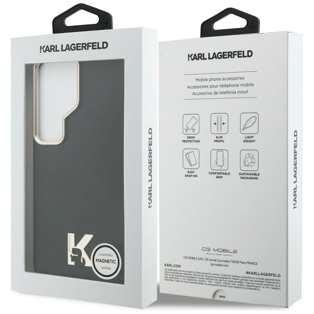 MagSafe futrola za Samsung Galaxy S26 Ultra S948, Karl Lagerfeld, Karl Head Logo, Crna