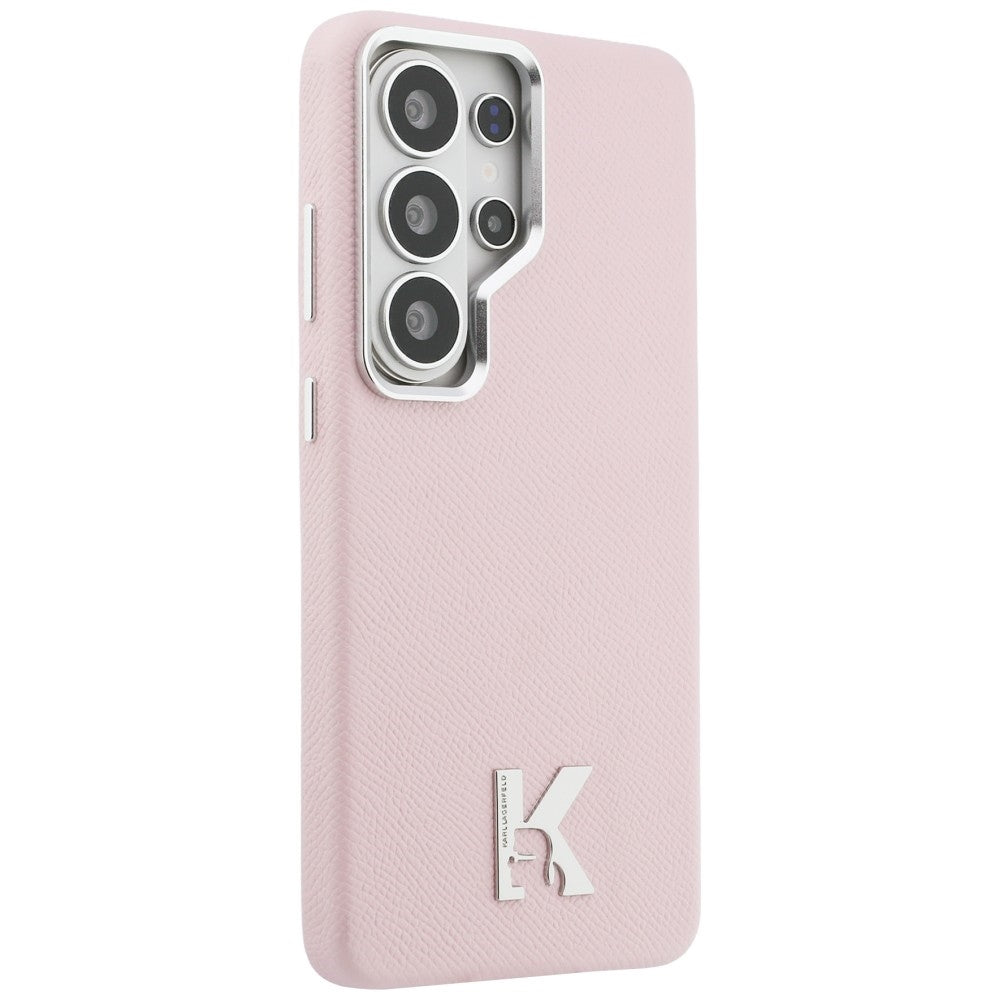 Futrola MagSafe za Samsung Galaxy S26 Ultra S948, Karl Lagerfeld, Karl Head Logo, Roza