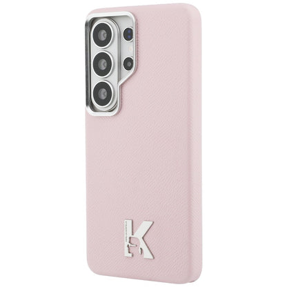 Futrola MagSafe za Samsung Galaxy S26 Ultra S948, Karl Lagerfeld, Karl Head Logo, Roza