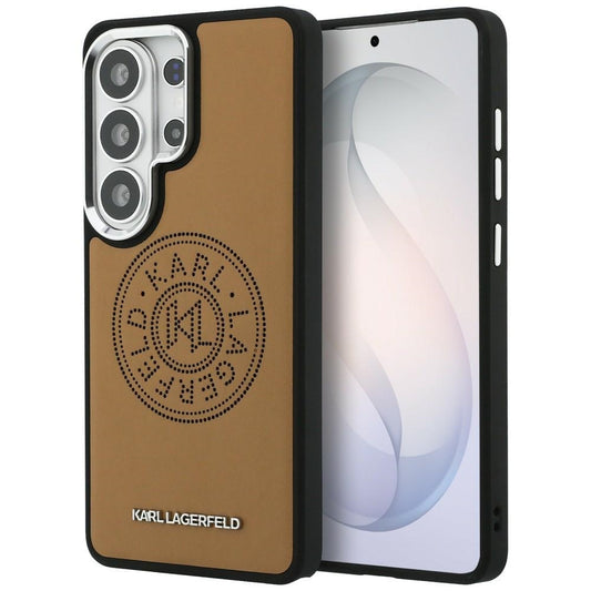 Futrola MagSafe za Samsung Galaxy S26 Ultra S948, Karl Lagerfeld, Karl Round Point Logo, Smeđa
