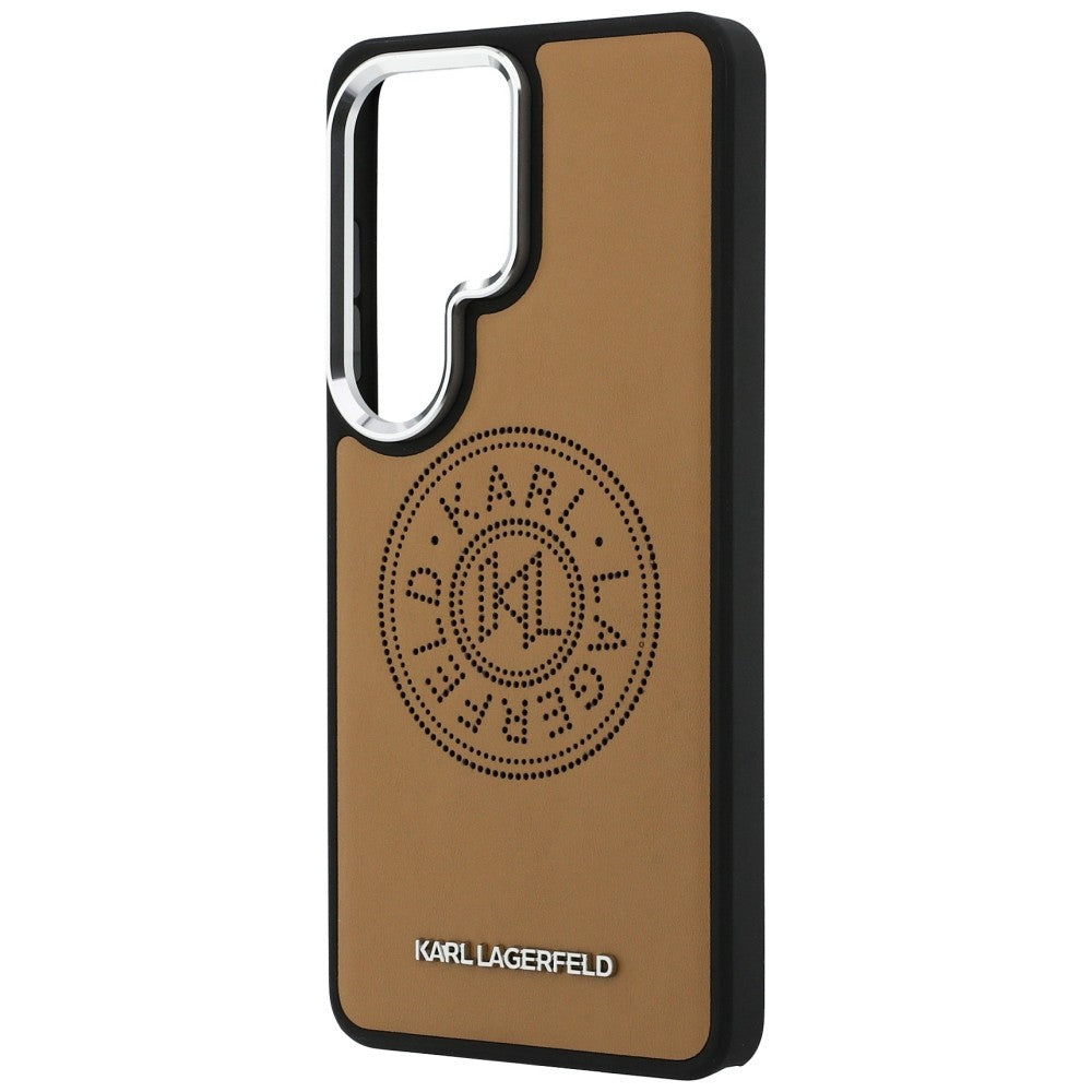 Futrola MagSafe za Samsung Galaxy S26 Ultra S948, Karl Lagerfeld, Karl Round Point Logo, Smeđa