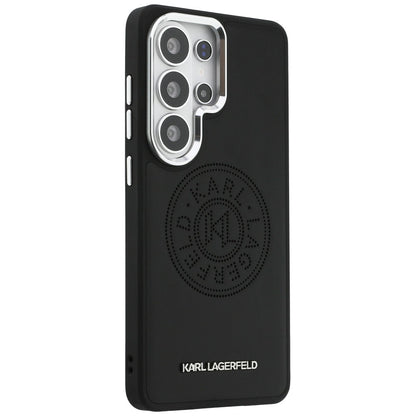 MagSafe futrola za Samsung Galaxy S26 Ultra S948, Karl Lagerfeld, Karl Round Point Logo, Crna