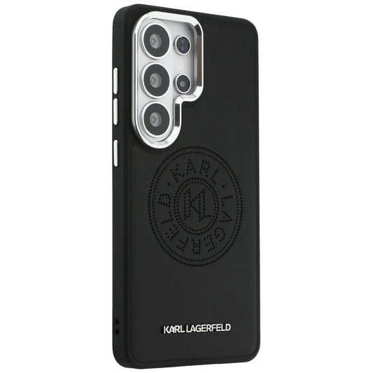 MagSafe futrola za Samsung Galaxy S26 Ultra S948, Karl Lagerfeld, Karl Round Point Logo, Crna