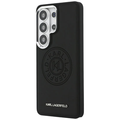 MagSafe futrola za Samsung Galaxy S26 Ultra S948, Karl Lagerfeld, Karl Round Point Logo, Crna