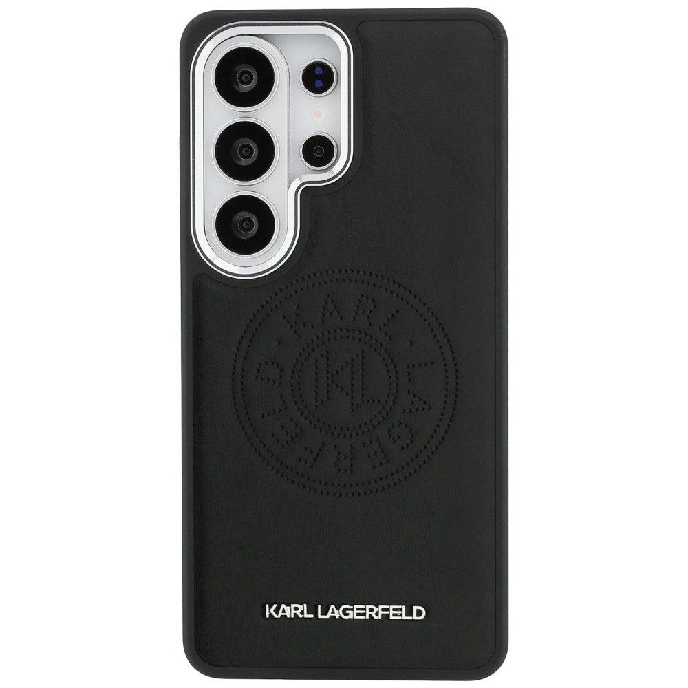 MagSafe futrola za Samsung Galaxy S26 Ultra S948, Karl Lagerfeld, Karl Round Point Logo, Crna