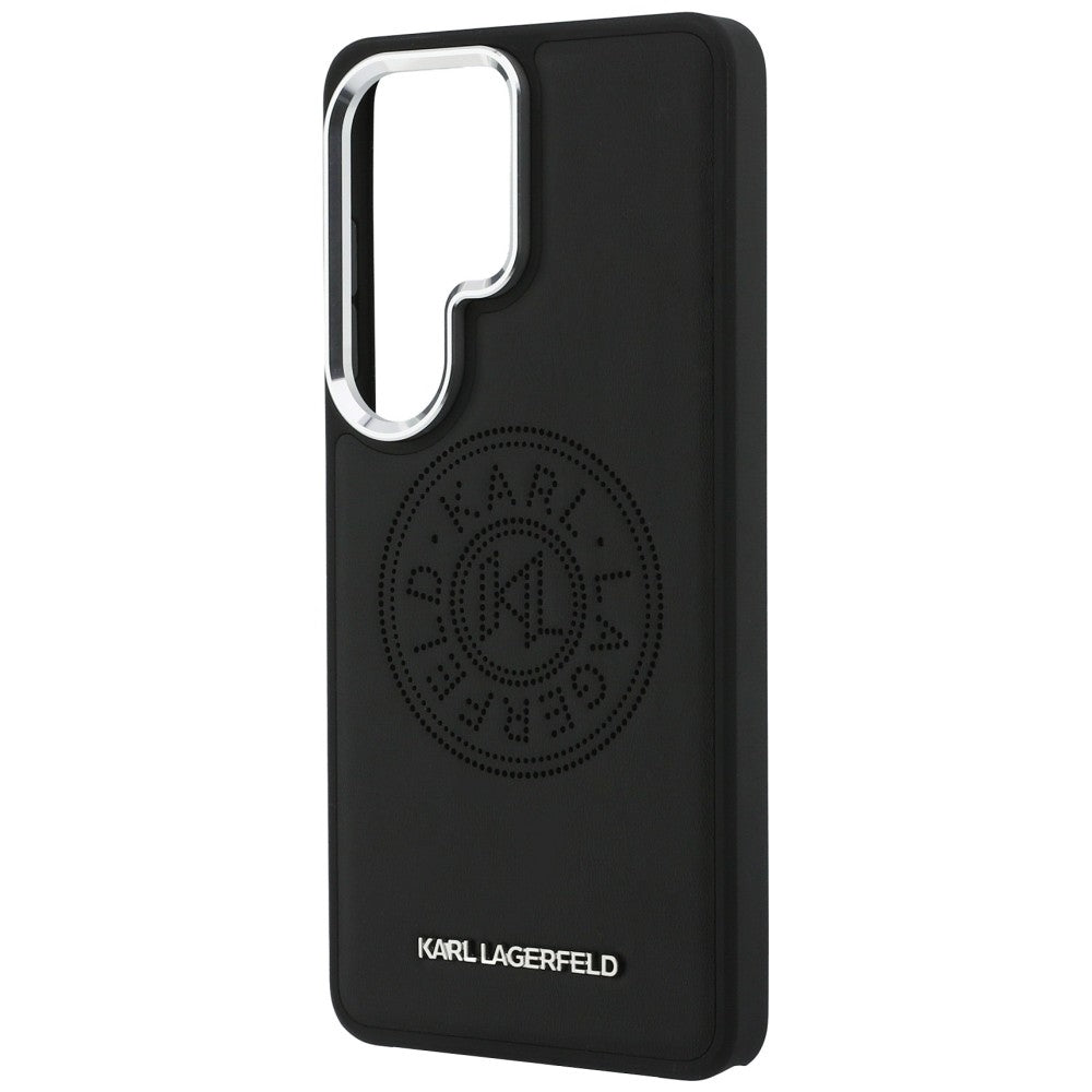 MagSafe futrola za Samsung Galaxy S26 Ultra S948, Karl Lagerfeld, Karl Round Point Logo, Crna