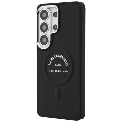 Futrola MagSafe za Samsung Galaxy S26 Ultra S948, Karl Lagerfeld, Karl RSG Logo, Crna