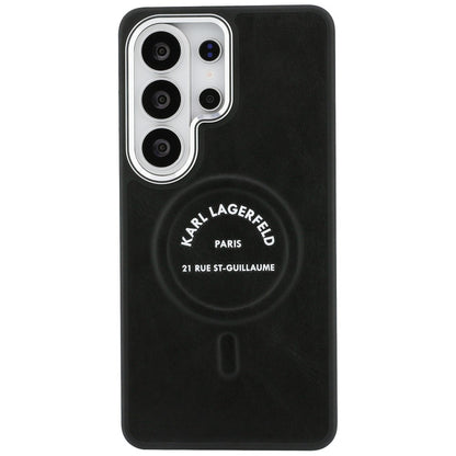 Futrola MagSafe za Samsung Galaxy S26 Ultra S948, Karl Lagerfeld, Karl RSG Logo, Crna