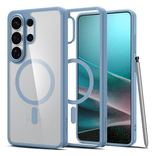 Futrola MagSafe za Samsung Galaxy S26 Ultra S948, Spigen, Ultra Hybrid, Plava ACS11207