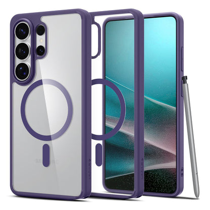 Futrola MagSafe za Samsung Galaxy S26 Ultra S948, Spigen, Ultra Hybrid, Tamno Ljubičasta ACS11208